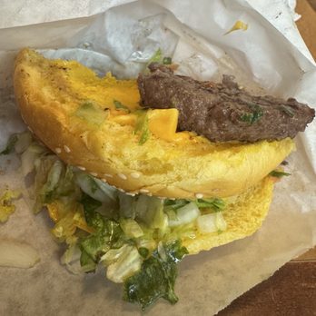 Becks Prime - I tried to eat just the meat. - Hot Dogs Near Me - The Woodlands, Texas