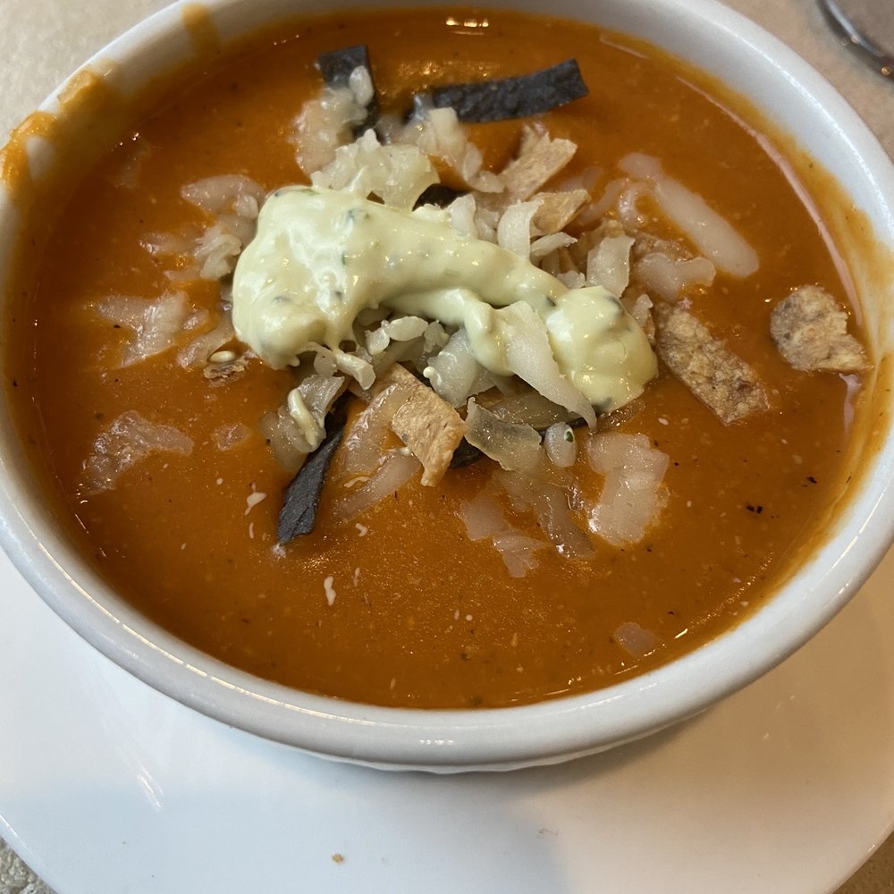 Amaya - Red Chile tortilla soup - New American Near Me - Santa Fe, New Mexico Amaya - Red Chile tortilla soup - New American Near Me - Santa Fe, New Mexico