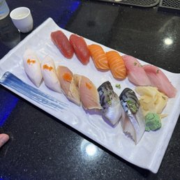 Some great nigiri Some great nigiri