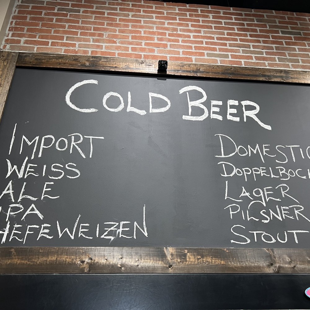 BevFly - a blackboard with a list of cold beer - Beer, Wine & Spirits Near Me - Orlando, Florida