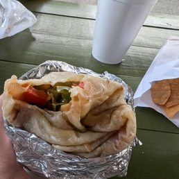 Veggie burrito Veggie burrito