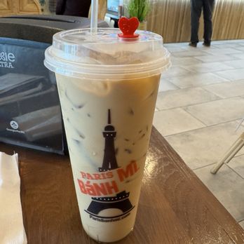 Paris Banh Mi - Iced coffee with milk and a whole lotta sweetener - Bakeries Near Me - Doraville, Georgia