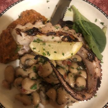 Cafe Capriccio - Tender char grilled octopus appetizer. Delicious - Italian Near Me - Albany, New York Cafe Capriccio - Tender char grilled octopus appetizer. Delicious - Italian Near Me - Albany, New York