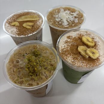 Selva Coffee House - Mothertrucker, Funny Business (matcha and coffee versions) and Perfect Storm - Coffee & Tea Near Me - Del Mar, California