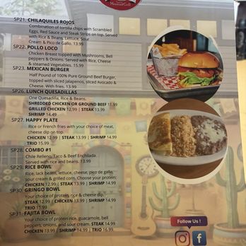 Mi Casita Mexican Grill - Menu - Mexican Near Me - Niceville, Florida