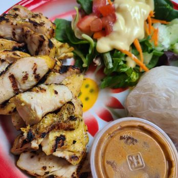Sweet Rice - Grilled chicken satay - Thai Near Me - Gardena, California Sweet Rice - Grilled chicken satay - Thai Near Me - Gardena, California