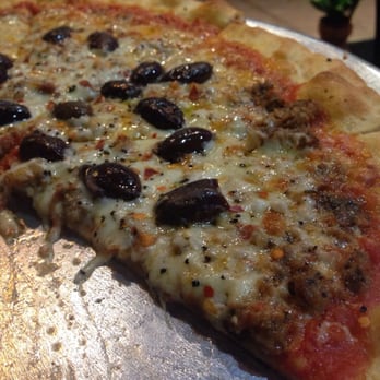 Iggies - Diavola Pizza... Red sauce, spicy sausage, mozz, asiago, parmigiana, black olives, and hot peppers! - Pizza Near Me - Baltimore, Maryland Iggies - Diavola Pizza... Red sauce, spicy sausage, mozz, asiago, parmigiana, black olives, and hot peppers! - Pizza Near Me - Baltimore, Maryland