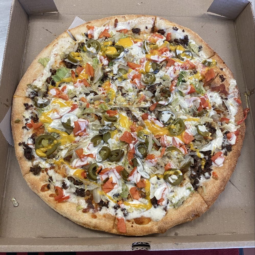 In & Out Express Pizza Logo