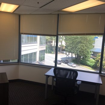 HQ Richmond - window view overlooking street - Shared Office Spaces Near Me - Richmond, British Columbia