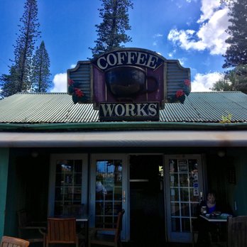 Coffee Works - Nice lanai seating outside - Coffee & Tea Near Me - Lanai City, Hawaii Coffee Works - Nice lanai seating outside - Coffee & Tea Near Me - Lanai City, Hawaii