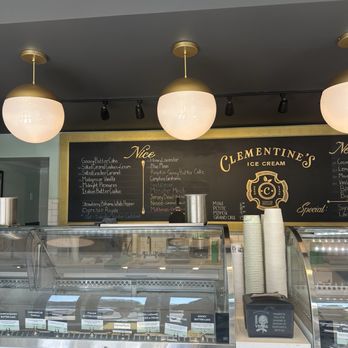 Clementine's Ice Cream - Menu - Ice Cream & Frozen Yogurt Near Me - Prairie Village, Kansas Clementine's Ice Cream - Menu - Ice Cream & Frozen Yogurt Near Me - Prairie Village, Kansas