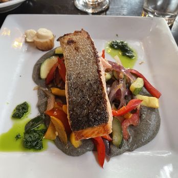 Perch - Pan Roasted Salmon - Lounges Near Me - Los Angeles, California Perch - Pan Roasted Salmon - Lounges Near Me - Los Angeles, California