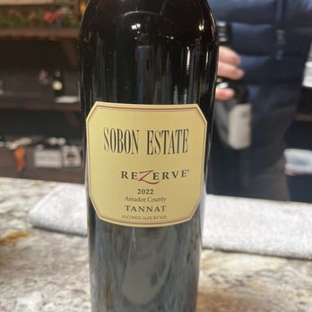 Sobon Estate - Yummy Tannat! - Wineries Near Me - Plymouth, California Sobon Estate - Yummy Tannat! - Wineries Near Me - Plymouth, California