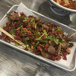 竹签羊肉Mini Lamb Skewer 竹签羊肉Mini Lamb Skewer