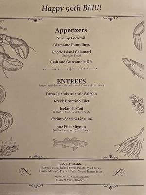 Menu photo 1 Blue Point Grill Newtown Newtown, PA