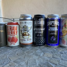 My boyfriend's build your own 6-pack.