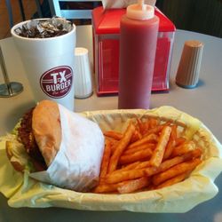 TX Burger Madisonville - Bacon Texas Burger Combo