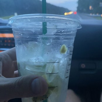 Starbucks - Drink was almost completely just ice so after just a few drinks it was just ice left for $5.... - Coffee & Tea Near Me - Dawsonville, Georgia