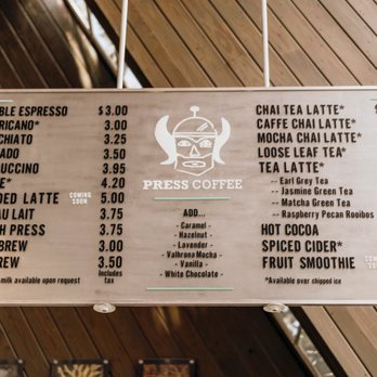 PRESS Coffee - Coffee & Tea Near Me - San Antonio, Texas PRESS Coffee - Coffee & Tea Near Me - San Antonio, Texas