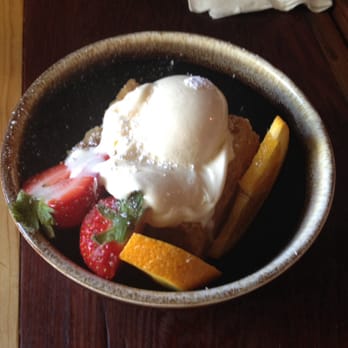 The Hideout Kitchen - Cranberry Bread Puddin'! - New American Near Me - Lafayette, California