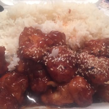 Asian Fusion - Sesame Chicken with White Rice - Asian Fusion Near Me - Tulsa, Oklahoma Asian Fusion - Sesame Chicken with White Rice - Asian Fusion Near Me - Tulsa, Oklahoma