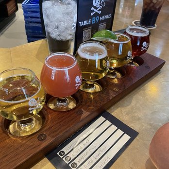 Pinthouse Pizza - Flight Enjoyed all that they had to offer. Got a sour ale, IPA, ciders, and a few other things. - Brewpubs Near Me - Round Rock, Texas Pinthouse Pizza - Flight Enjoyed all that they had to offer. Got a sour ale, IPA, ciders, and a few other things. - Brewpubs Near Me - Round Rock, Texas