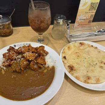 CoCo Ichibanya - Curry Spicy Teriyaki Fried Chicken Garlic Naan Soft Drinks - Japanese Curry Near Me - Frisco, Texas
