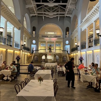 Cafe Alcazar - the interior of a restaurant - New American Near Me - Saint Augustine, Florida
