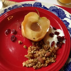 Alden House - Baked apple