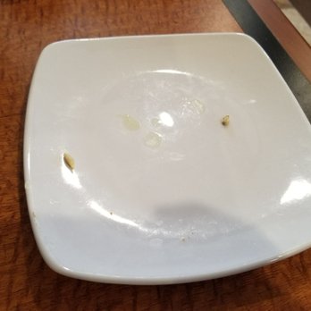 Sizzler - Dirty plate that was given to use by our server - Steakhouses Near Me - Chatsworth, California Sizzler - Dirty plate that was given to use by our server - Steakhouses Near Me - Chatsworth, California