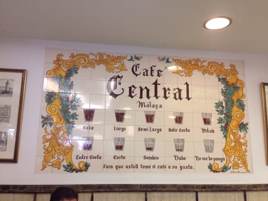 Menu photo 2 Cafe Central Málaga, MA