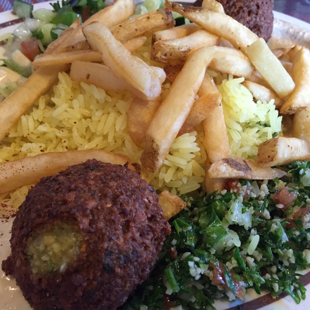 Jerusalem Restaurant - Vegetarian combination platter - Middle Eastern Near Me - Denver, Colorado Jerusalem Restaurant - Vegetarian combination platter - Middle Eastern Near Me - Denver, Colorado