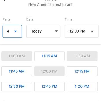 Tillie's - Screenshots of obvious availability. We even booked one and they called us as if we would really give them a chance now - New American Near Me - Dripping Springs, Texas Tillie's - Screenshots of obvious availability. We even booked one and they called us as if we would really give them a chance now - New American Near Me - Dripping Springs, Texas