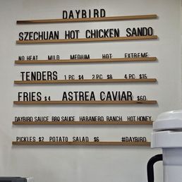 Simple menu