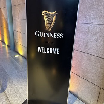 Guinness Storehouse - Welcome sign - Breweries Near Me - Dublin, D Guinness Storehouse - Welcome sign - Breweries Near Me - Dublin, D