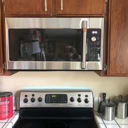 Microwave Dion installed!! Microwave Dion installed!!