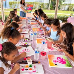 Sarizzy Art Studio - Flamingo Theme