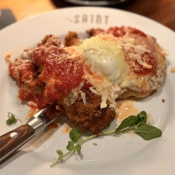 Saint - Chicken Saltimbocca Parmesan - Italian Near Me - St. Augustine, Florida