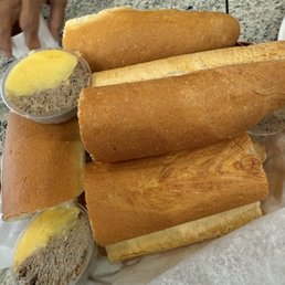 Warm Toasted French Baguette
