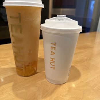 Tea Hut - Peachy Plum, Hot oolong milk tea - Coffee & Tea Near Me - San Francisco, California Tea Hut - Peachy Plum, Hot oolong milk tea - Coffee & Tea Near Me - San Francisco, California