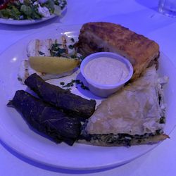 Poseidon's Greek Restaurant - Appetizer sampler. Amazing!