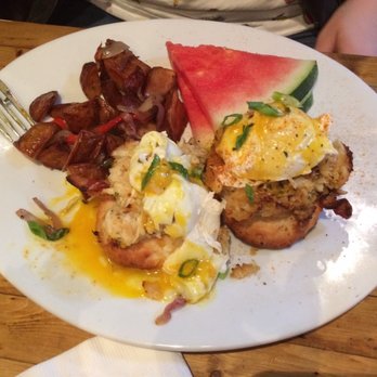 Riptide By The Bay - crab cake benedict - Seafood Near Me - Baltimore, Maryland