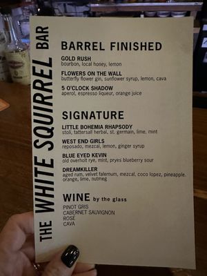 Menu photo 2 The White Squirrel Bar Saint Paul, MN