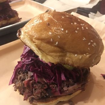 Izzy's Brooklyn Smokehouse - Brisket sandwich - Barbeque Near Me - Crown Heights, New York
