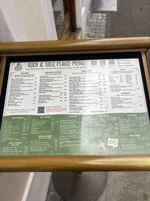 Menu photo 5 Rock & Sole Plaice London, XGL