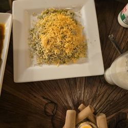 Sina’s Restaurant - The rice with green beans - delicious!