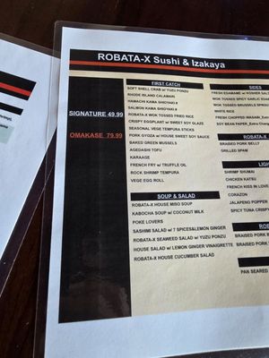 Menu photo 5 Robata-X Sushi & Izakaya Oceanside, CA Menu photo 5 Robata-X Sushi & Izakaya Oceanside, CA