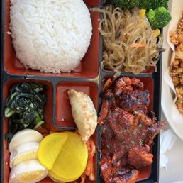 BBQ Bulgogi Chicken Bento Box