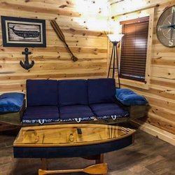 Brennan's Boat Dock Boat Couch