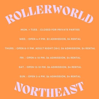 RollerWorld NorthEast - Hours and pricing - Skating Rinks Near Me - Haltom City, Texas
